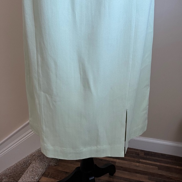 Tommy Bahama Silk Cayman Princess Sheath Dress Green Sz 8 - Picture 6 of 15